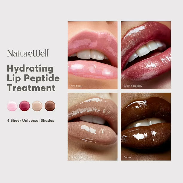 4pk Naturewell Peptide Lip Tint Set