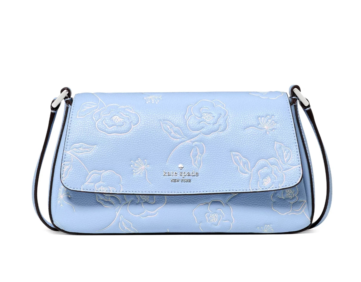 Kate Spade Crossbody Floral Azul