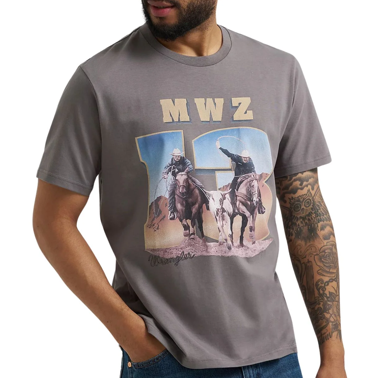 Wrangler Retro T-Shirt Diseño 1