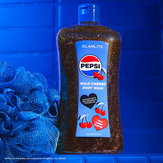 Pepsi x Glamlite Body Wash
