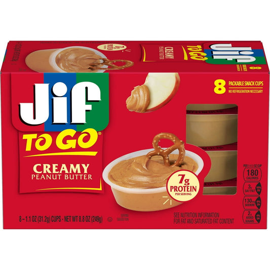 Jif To Go Peanut Butter