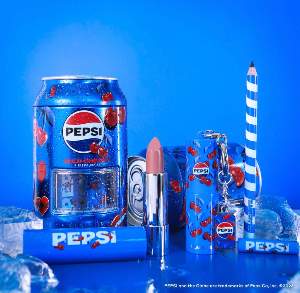 Pepsi x Glamlite Wild Cherry Lip Kit