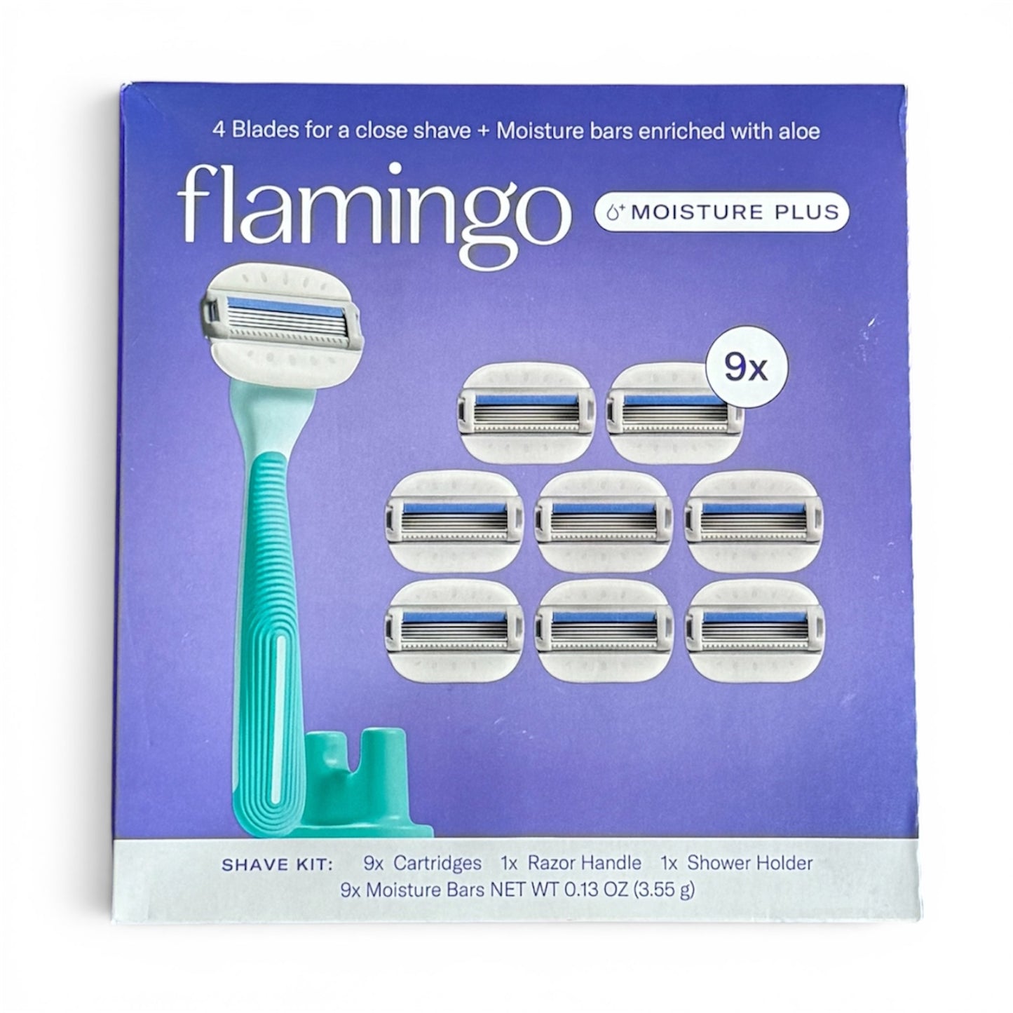Flamingo - Kit de Rasuradora + 9 Cartuchos