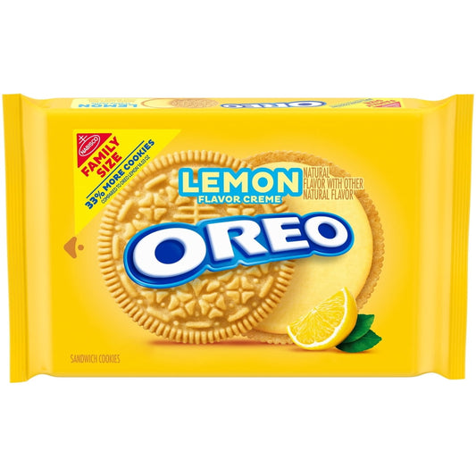 Galletas Oreo Lemon Family Size