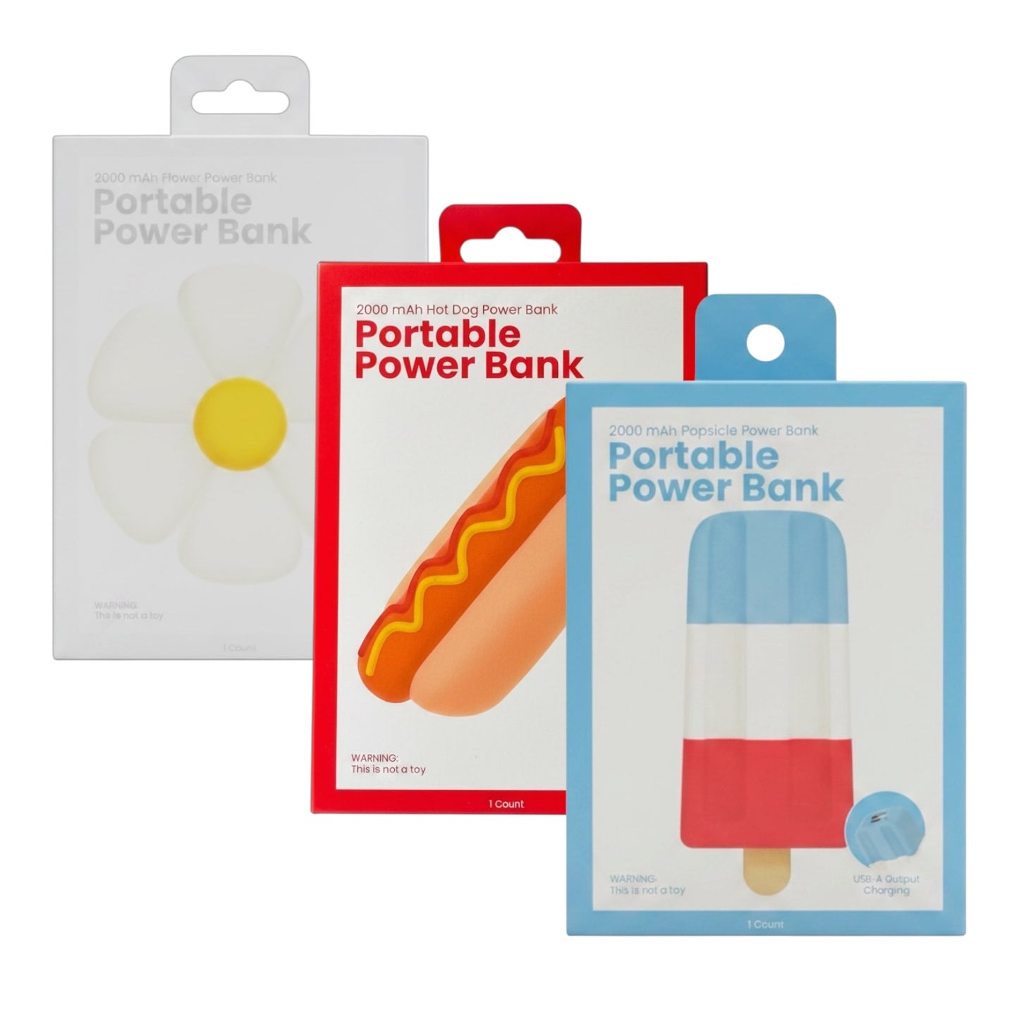 Power Bank Portátil 2000 mAh - Diseños Coleccionables