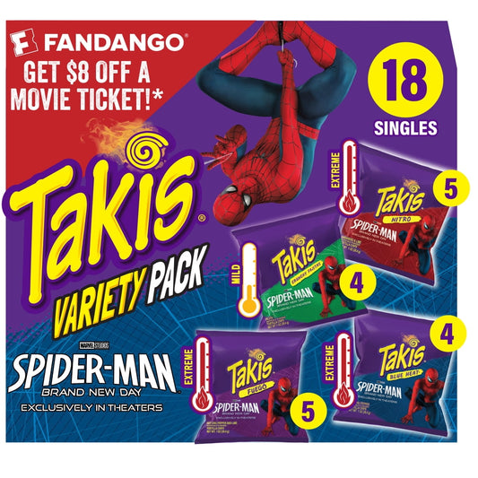 Takis Variety Pack 18 Singles