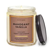 Vela Mahogany Vanilla - Aroma Amaderado Dulce