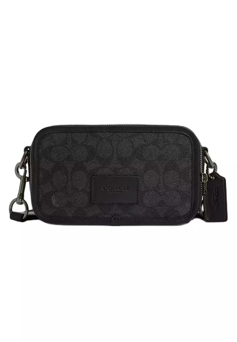 Coach Men's Crossbody Bag - Black