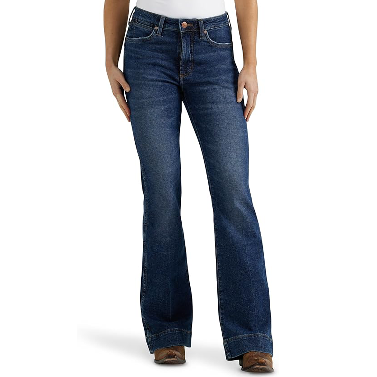 Wrangler Women's High Rise Fierce Flare
